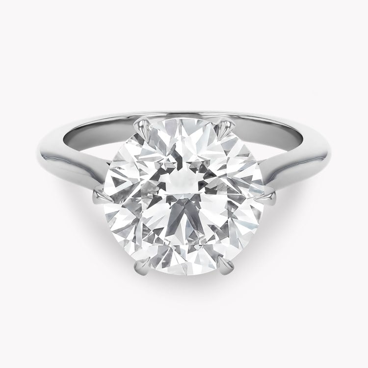 Classic Six-Claw 5.01ct Brilliant Cut Diamond Ring Brilliant cut, Claw set_2