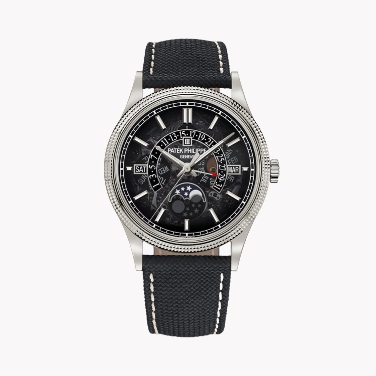Patek Grand Complications 39.5mm, Black Dial, Baton Numerals_1