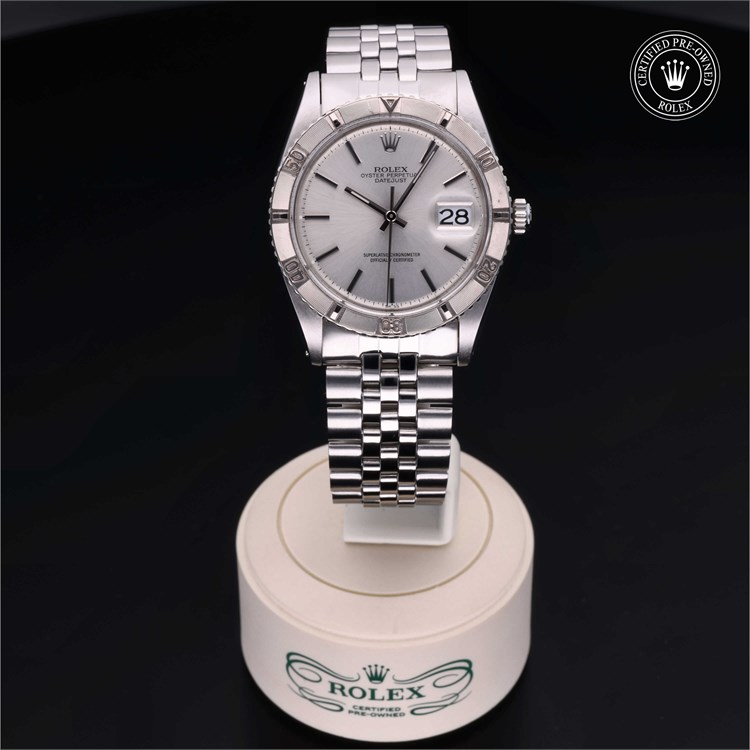 Oyster Perpetual Datejust Turn-O-Graph 1968,36mm, Oystersteel and White Gold_2