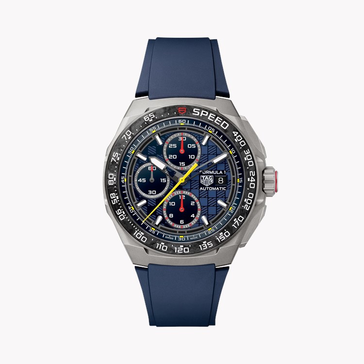 Tag Heuer Formula 1 Chronograph x Oracle Red Bull Racing 44mm, Blue Dial, Baton Numerals_1