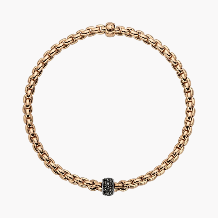 FOPE Eka Flex'It Extra Large Black Diamond Bracelet