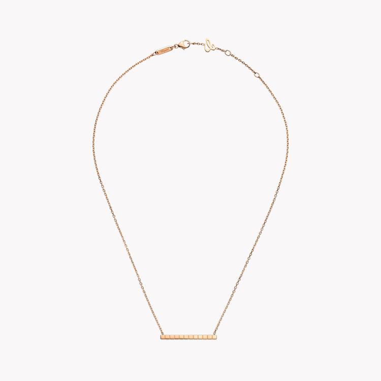 Chopard Ice Cube Necklace  in Rose Gold _1