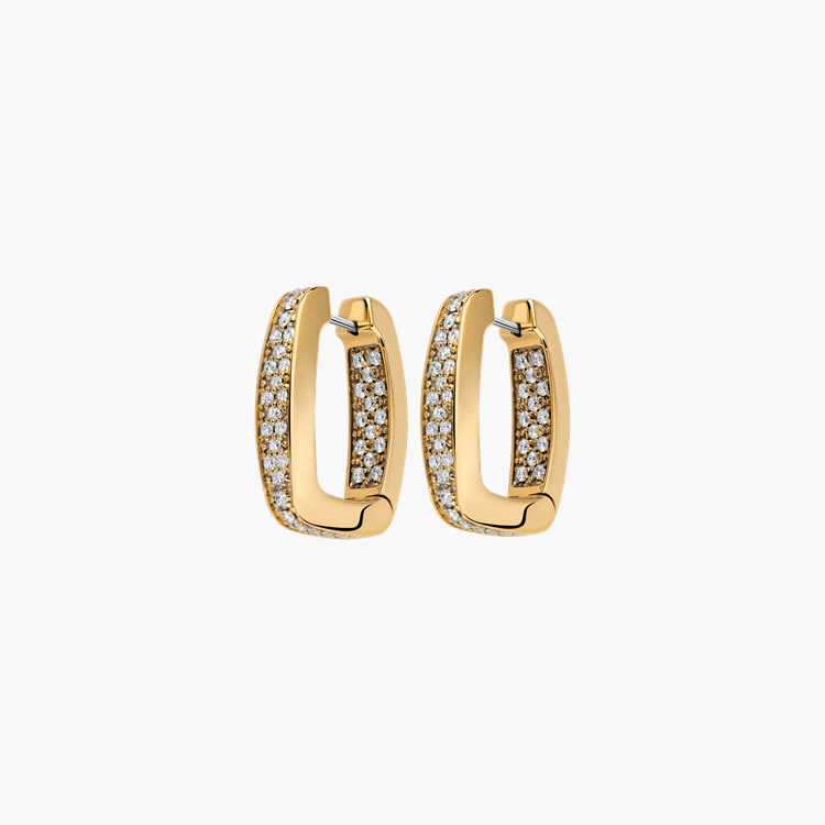 FOPE Eka Diamond Earrings   1.40ct in 18ct Yellow