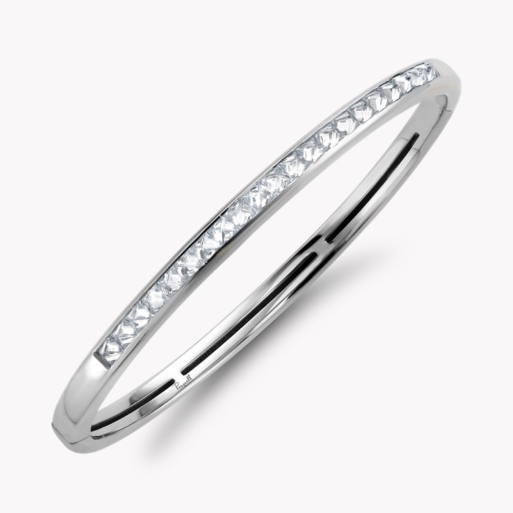 RockChic Diamond Bangle Princess Cut, Channel Set_2