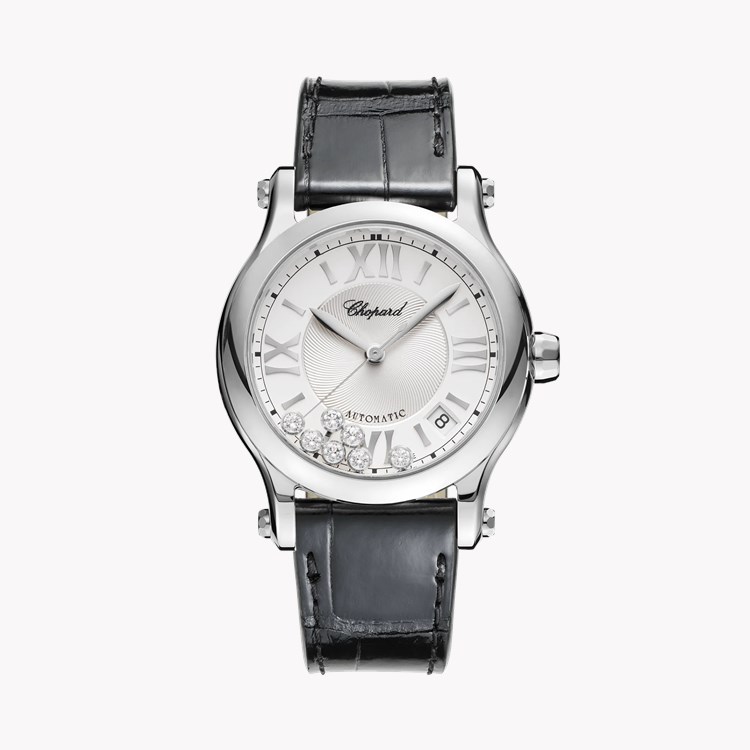Chopard Happy Sport 36mm, Silver Dial, Roman Numerals_1