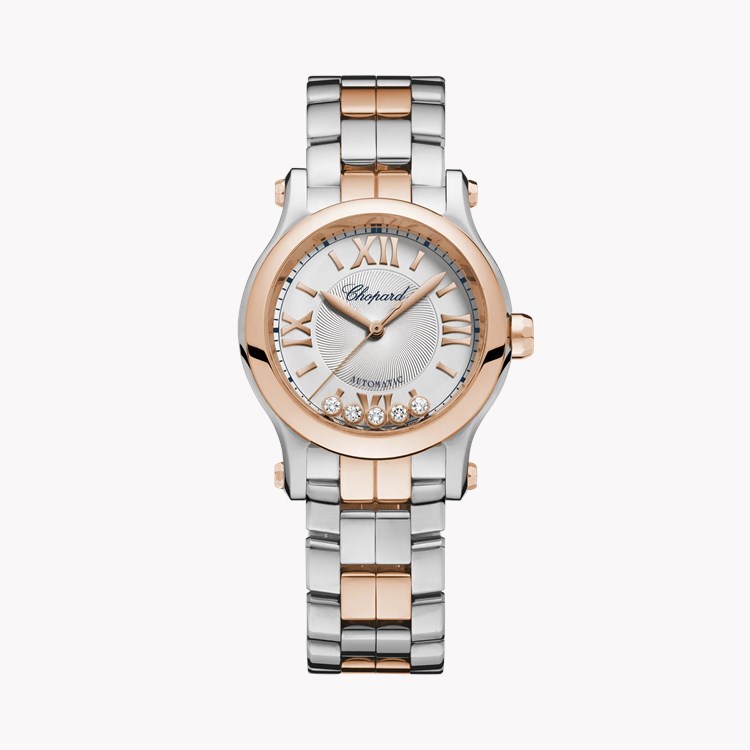 Chopard Happy Sport 30mm, Silver Dial, Roman and Baton Numerals_1