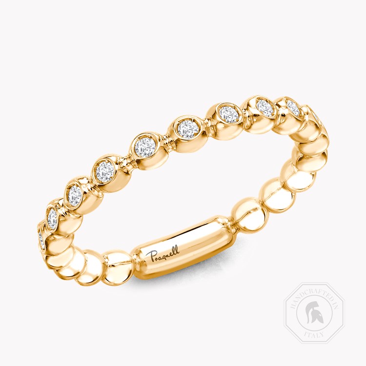 Bohemia Diamond Ring Brilliant Cut, Rubover Set_1