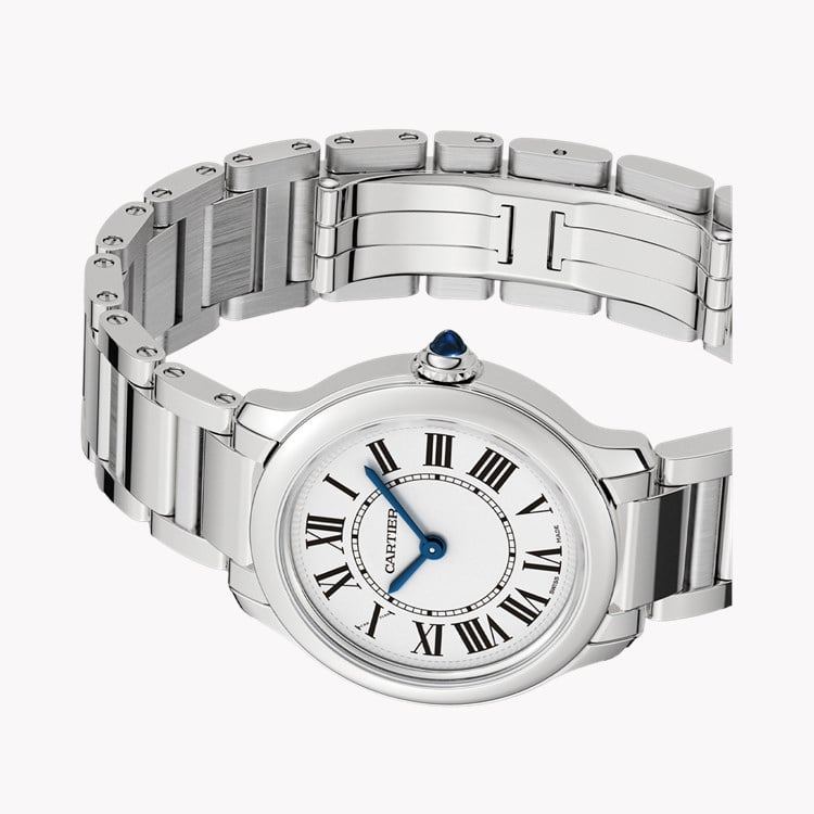 Cartier Ronde Must 29mm, Silver Dial, Roman Numerals_3
