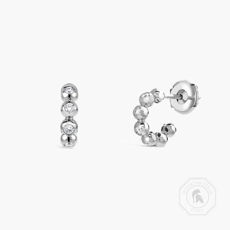 Bohemia Diamond Hoop Earrings _1
