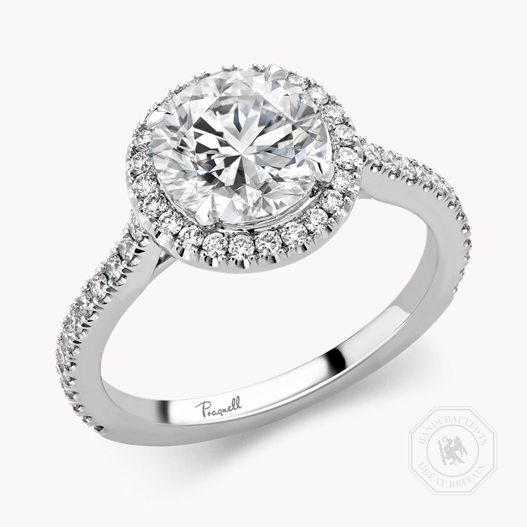 Celestial 2.01ct Brilliant Cut Diamond Cluster Ring Brilliant cut, Claw set_1
