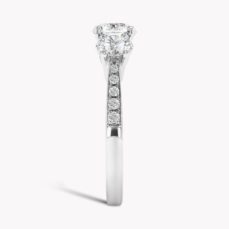 Duchess 0.60ct Diamond Three Stone Ring Brilliant cut, Claw set_4
