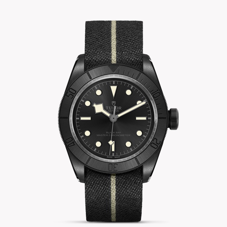 Tudor Black Bay Ceramic 41mm. Black Dial, Baton Numerals_2