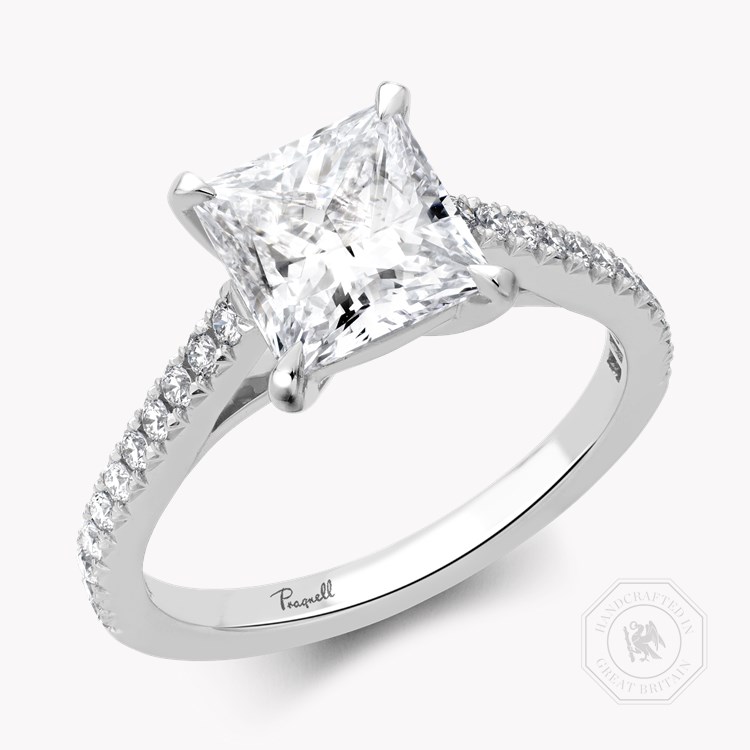 Aurora 2.04ct Princess Cut Diamond Ring Princess Cut, Claw Set_1
