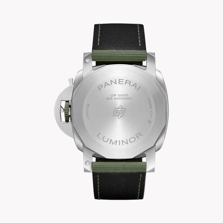Panerai Luminor Marina ESteel™ Verde Smeraldo - 44mm  PAM01356 44mm, Green Dial, Arabic/Baton Numerals_2