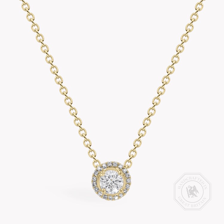 Celestial Brilliant Cut 0.50ct Diamond Cluster Pendant Brilliant cut, Claw set_1