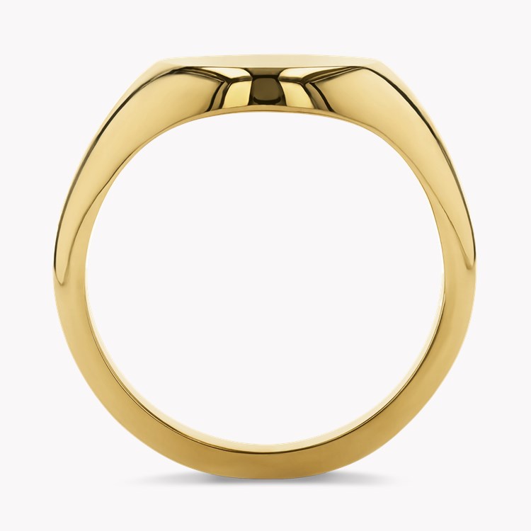 Plain Oval Signet Ring 15mm x 13mm_3