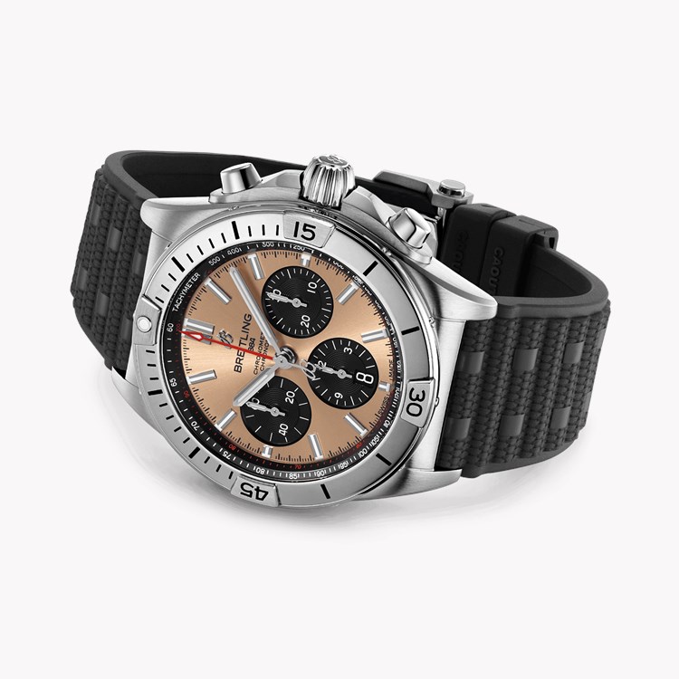 Breitling Chronomat B01 42mm, Copper Dial, Baton Numerals_3