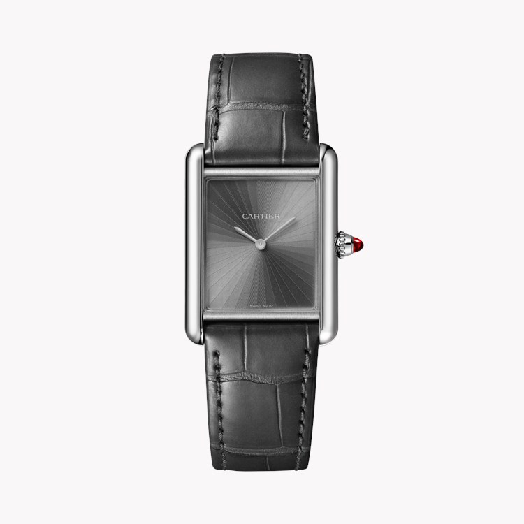 Cartier Tank Louis Cartier 25.5mm, Grey Plain Dial_1
