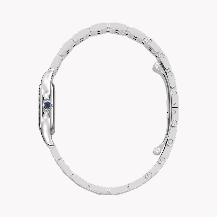 Cartier Panthère de Cartier Small, Silver Dial, Roman Numerals_3