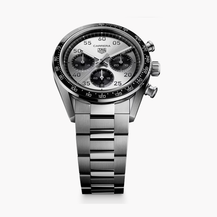 TAG Heuer Carrera Chronograph Sport 42mm, Silver Dial, Arabic Numerals_4