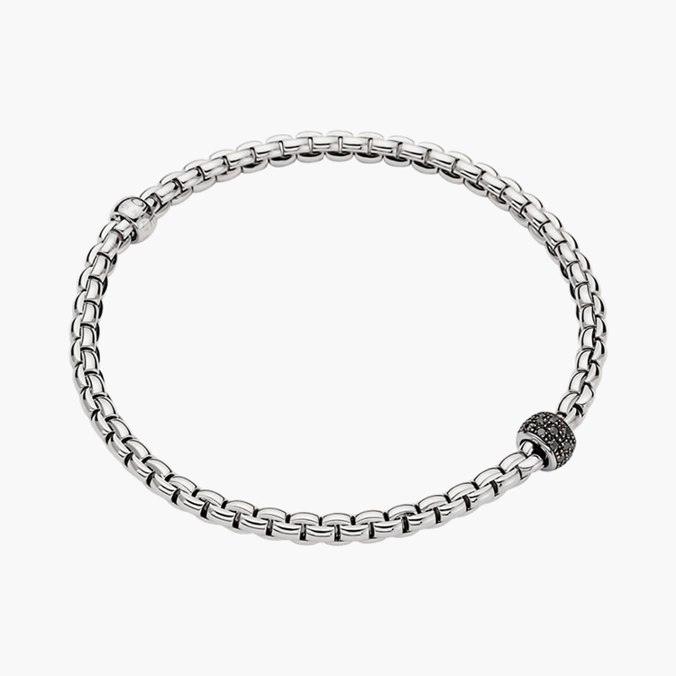 FOPE Eka Flex'It Large Black Diamond Bracelet