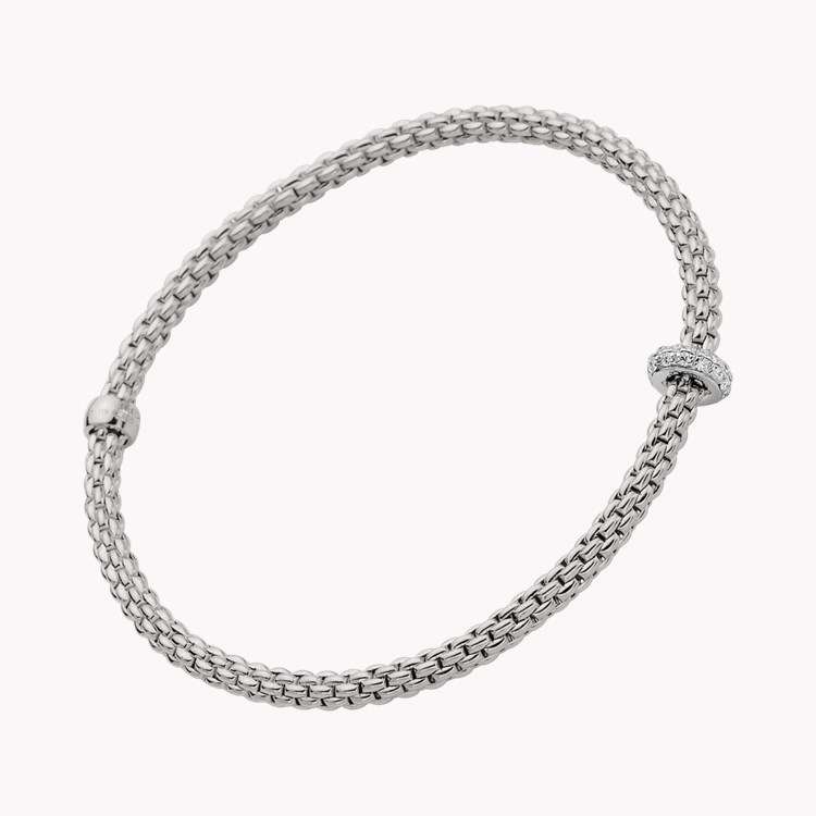 FOPE Prima Flex'It Medium Diamond Bracelet Brilliant Cut, Pave Set_1