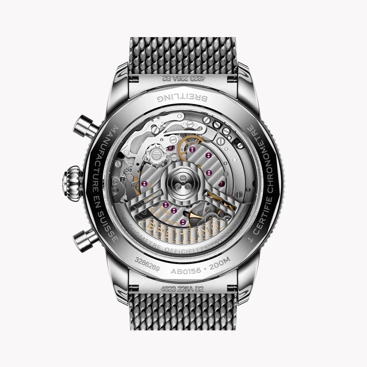 Breitling Superocean Heritage Chronograph 42 44mm, Silver Dial, Baton Numeral_4