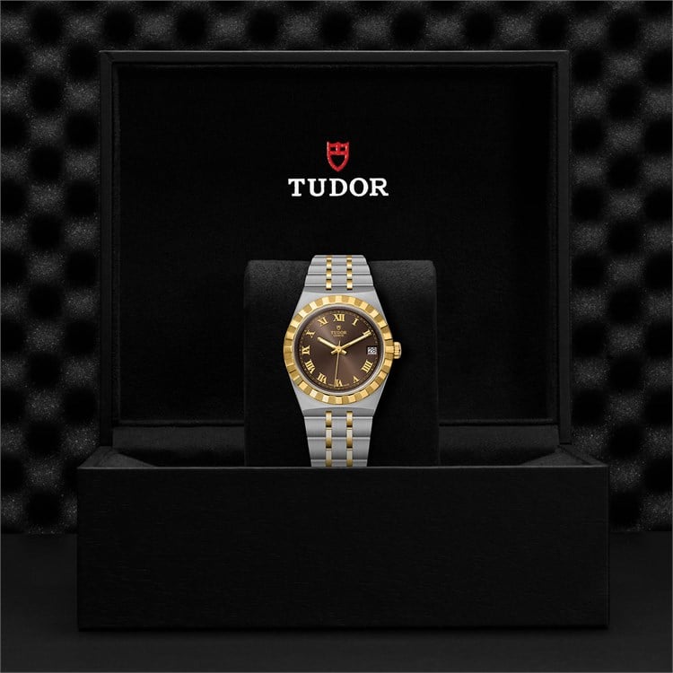 Tudor Royal 34mm, Brown Dial, Roman Numerals_3