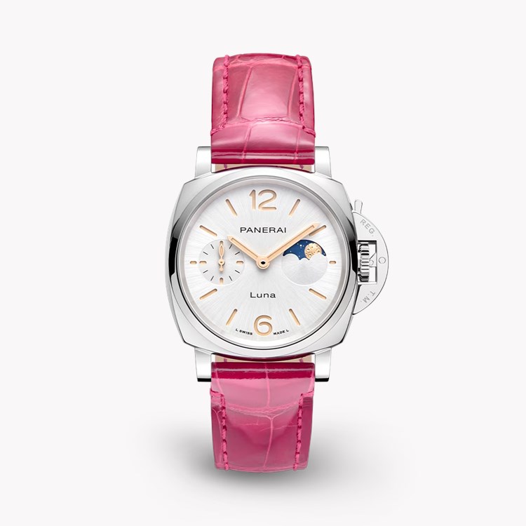 Panerai Luminor Due Luna - 38mm 38mm, White Dial, Arabic/Baton Numerals_1