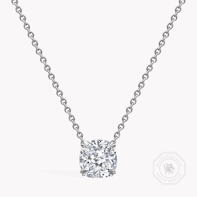 Windsor 1.01ct Cushion Diamond Pendant Cushion Cut, Claw Set_1