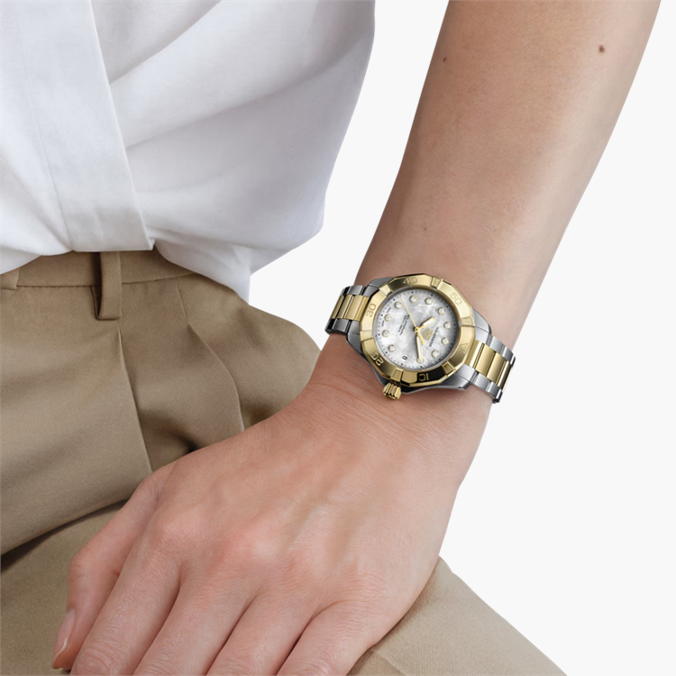 Tag Heuer Aquaracer Professional 200 Solargraph 34mm, White Dial, Baton Numerals_10