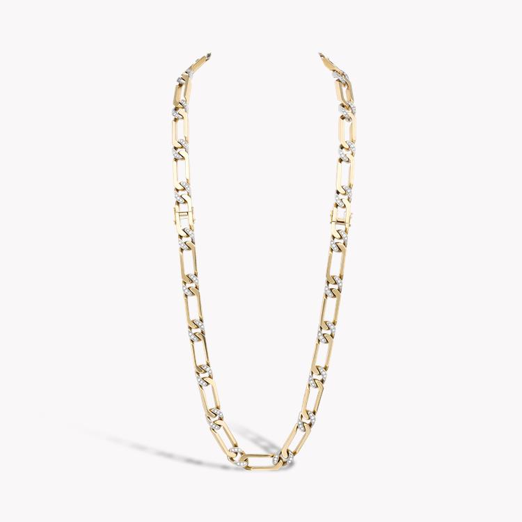 1980s Van Cleef & Arpels Transformable Necklace   4.80ct in 18ct Yellow Gold
