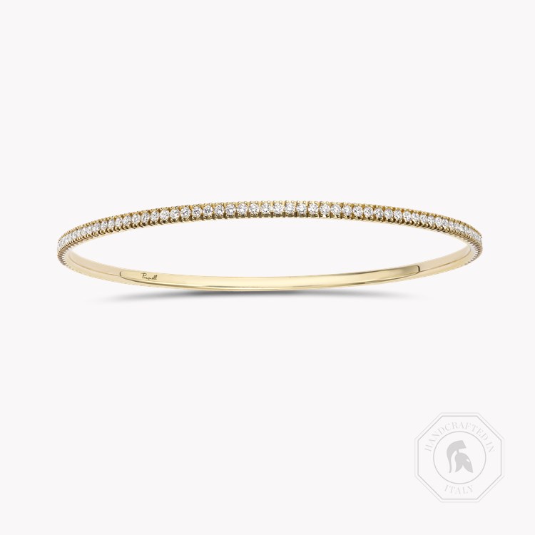 Diamond Eternity Bangle Brilliant Cut, Grain Set_1