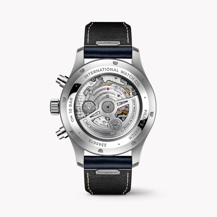 IWC Pilot's Chronograph 43mm, Blue Dial, Arabic Numerals_2