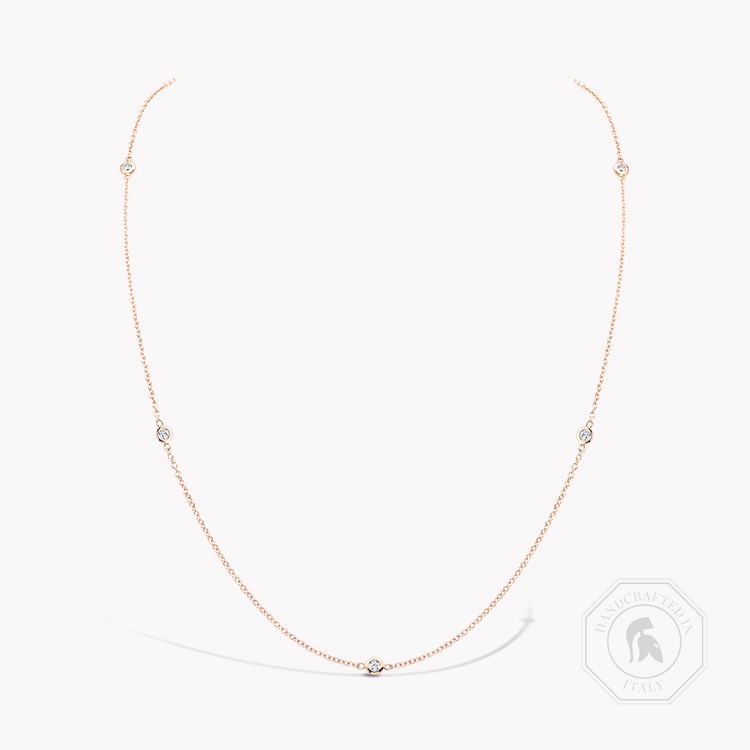 Sundance Diamond Necklace Brilliant Cut, Rub Over Set_1