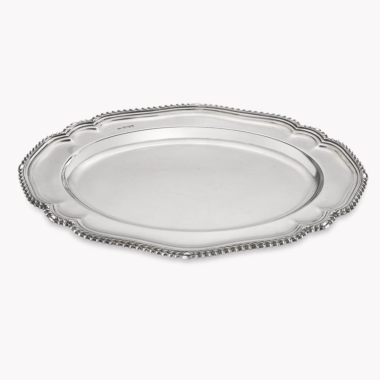 Silver George V Meat Dish