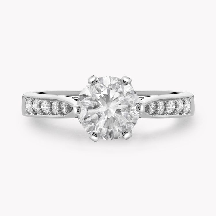 Antique Inspired 1.07ct Diamond Solitaire Ring Brilliant cut, Claw set_2