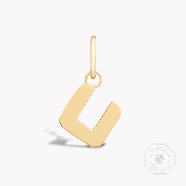 Letter V Pendant Charm _1