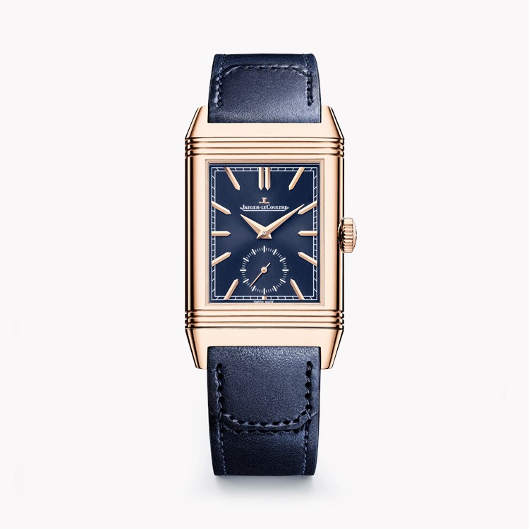 Jaeger-LeCoultre Reverso Tribute Small Seconds 28.3mm, Blue Dial, Baton Numeral_1