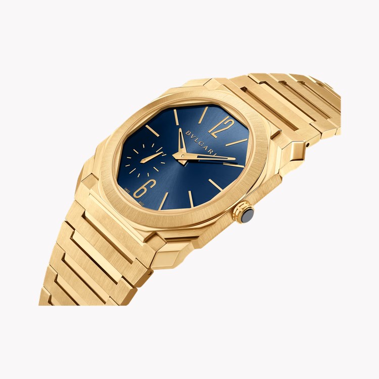 Bvlgari Octo Finissimo 40mm, Blue Dial, Arabic/Baton Numerals_2