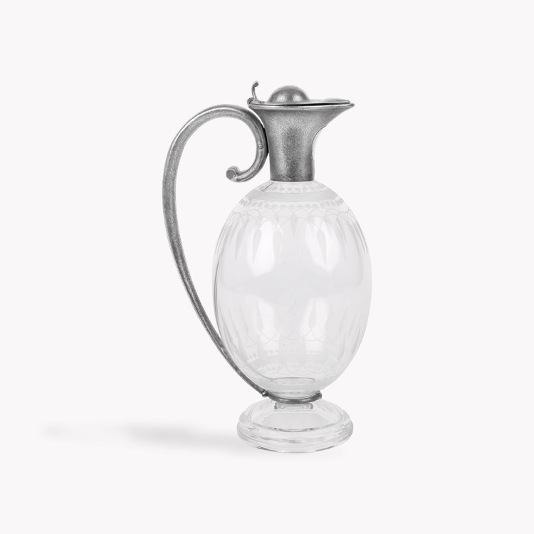 Silver Victorian Claret Jug Hallmarked London_1