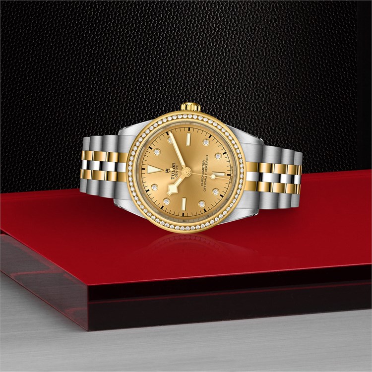 Tudor Black Bay One 39 S&G 39mm, Gold Dial, Diamond Numerals_2