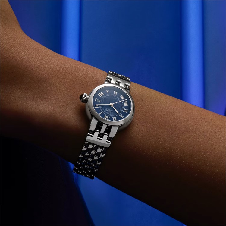 Tudor Clair De Rose 30mm, Blue Dial, Roman Numerals_5