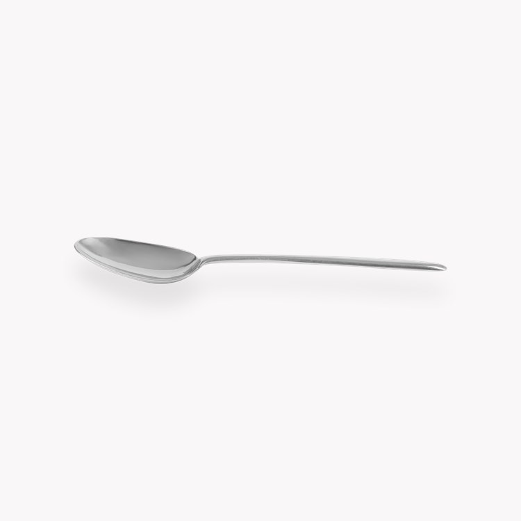 Silver George I Spoon With Marrow Scoop Stem Hallmarked London_2
