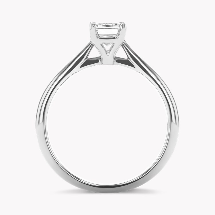 Gaia 0.50ct Emerald Cut Diamond Ring Emerald Cut, Claw Set_3