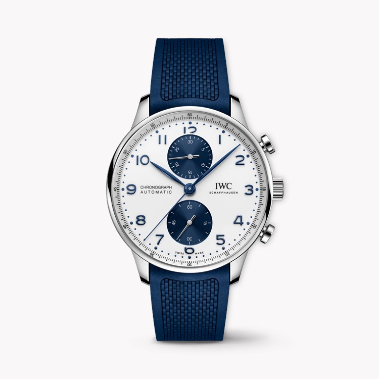 IWC Portugieser Chronograph 41mm, White Dial, Arabic Numerals_1