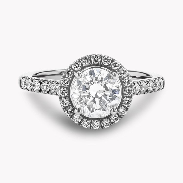 Celestial 0.30ct Brilliant Cut Diamond Cluster Ring Brilliant cut, Claw set_2