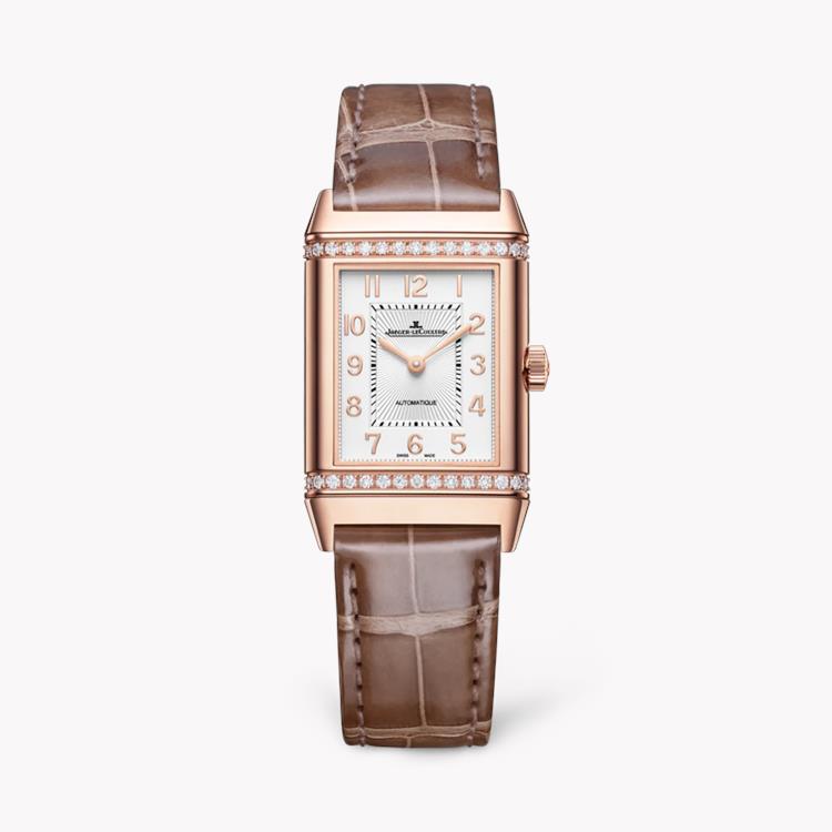 Jaeger-LeCoultre Reverso Classic Medium Duetto 40mm x 24mm, Silver Dial, Arabic/Baton Numerals_1