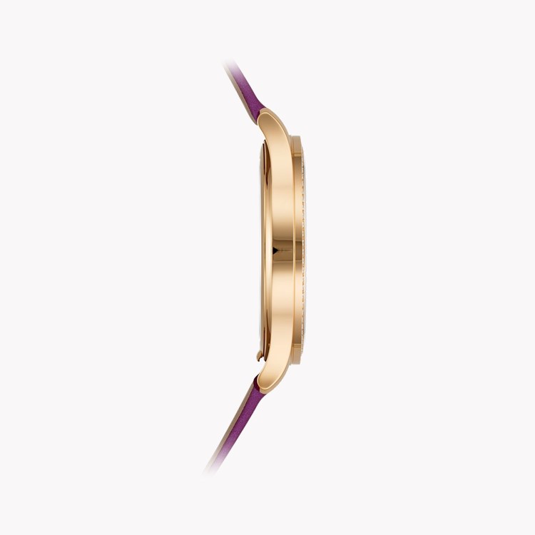 Patek Philippe Calatrava 35mm, Purple Dial, Baton Markers_4