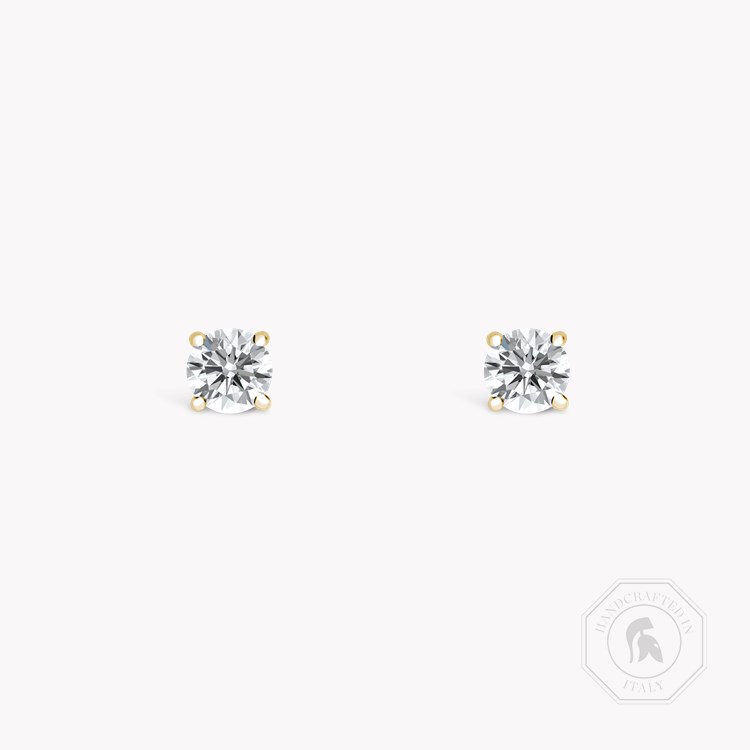 Diamond Stud Earrings Brilliant cut, Claw set_1